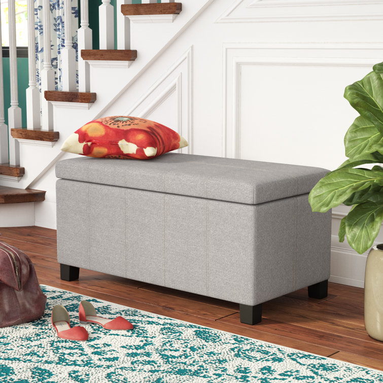 Wade Logan® Abdiwahid Upholstered Flip Top Storage Bench & Reviews